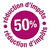 50% crédit d'impôt immédiat