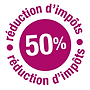50% crédit d'impôt immédiat