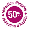 50% crédit d'impôt immédiat