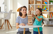 garde d'enfants de plus de trois ans