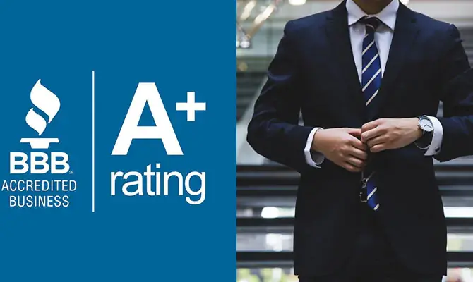 Larimer & Co. Earns Esteemed BBB A+ Rating for Trust and Integrity!