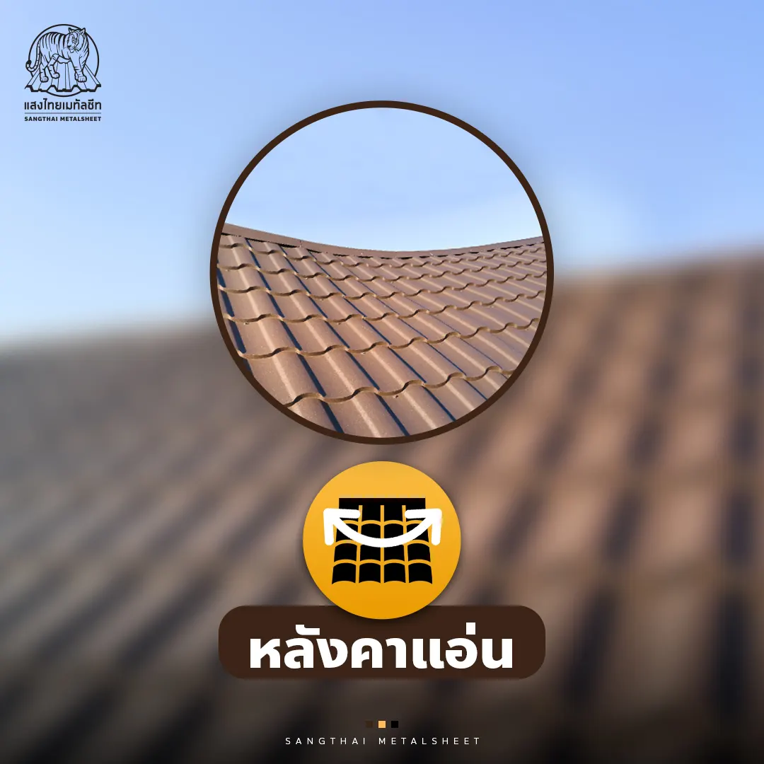 ปัญหาหลังคาบ้านแอ่น