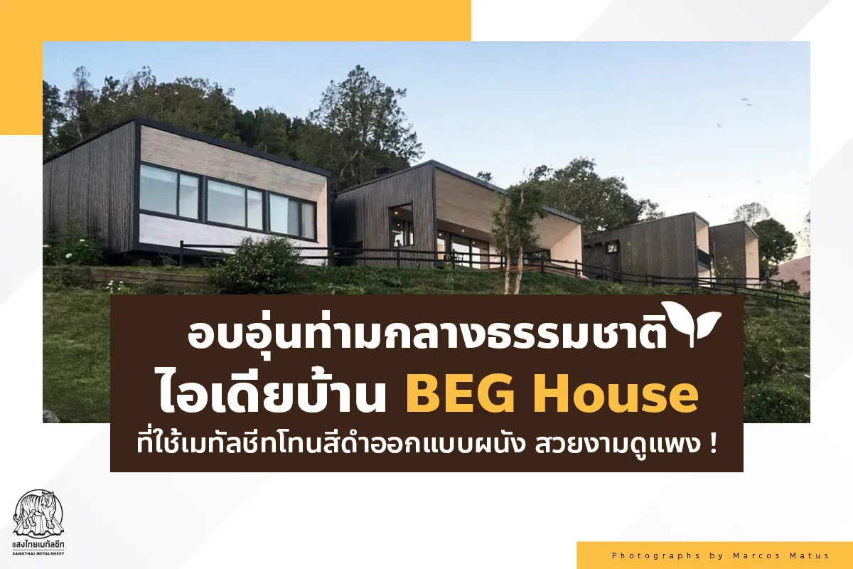 ไอเดียบ้านสีดำ BEG House