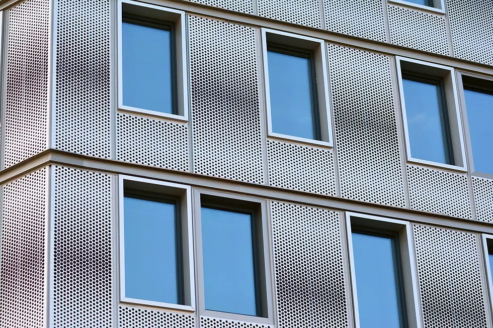 ฟาซาดสวย ๆ แบบ Decorative Metal Facade