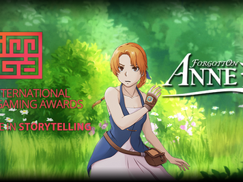 Forgotton Anne won the award Excellence in Storytelling @IMGA