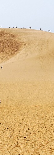 A gateway to Japan’s famous sand dunes landscape.