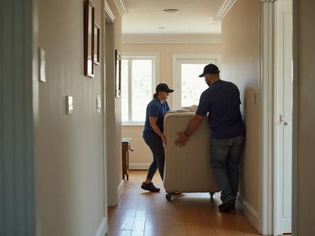 Smart Strategies Movers Use to Protect Your Walls and Floors While Moving Furniture