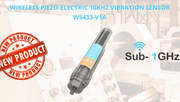 Daviteq launches the product “Wireless Piezo-electric 10kHz vibration sensor WS433-V1A”