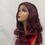 Thumbnail: 20inches Burgundy Bouncy Wig