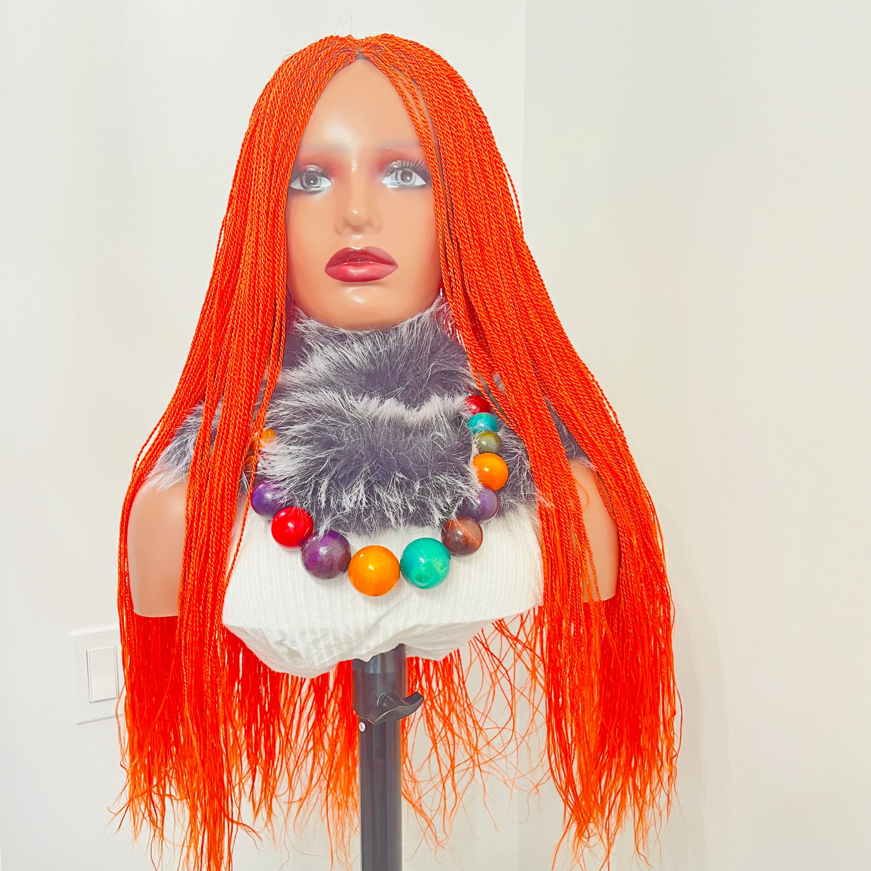 Bright Orange Micro Twist