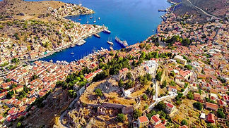 Symi Castle Symi island