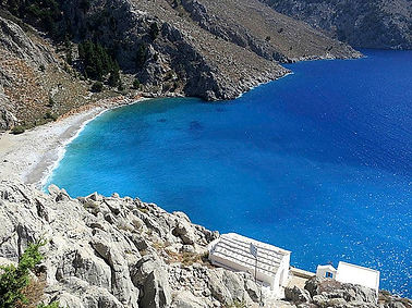Agios Vasilios Symi beach