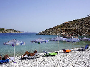 Marathounta beach symi