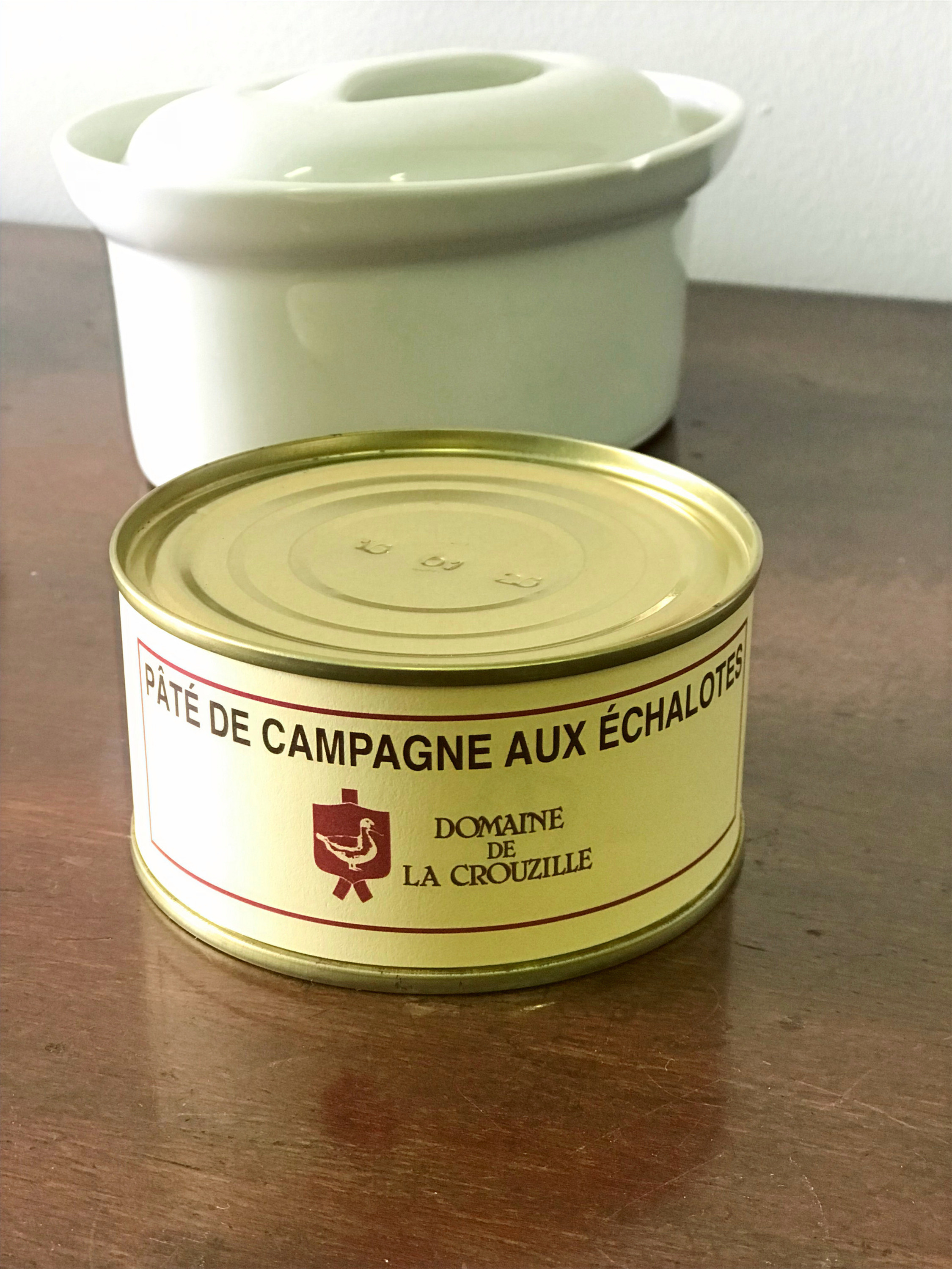 Pâté de campagne aux échalotes 200g