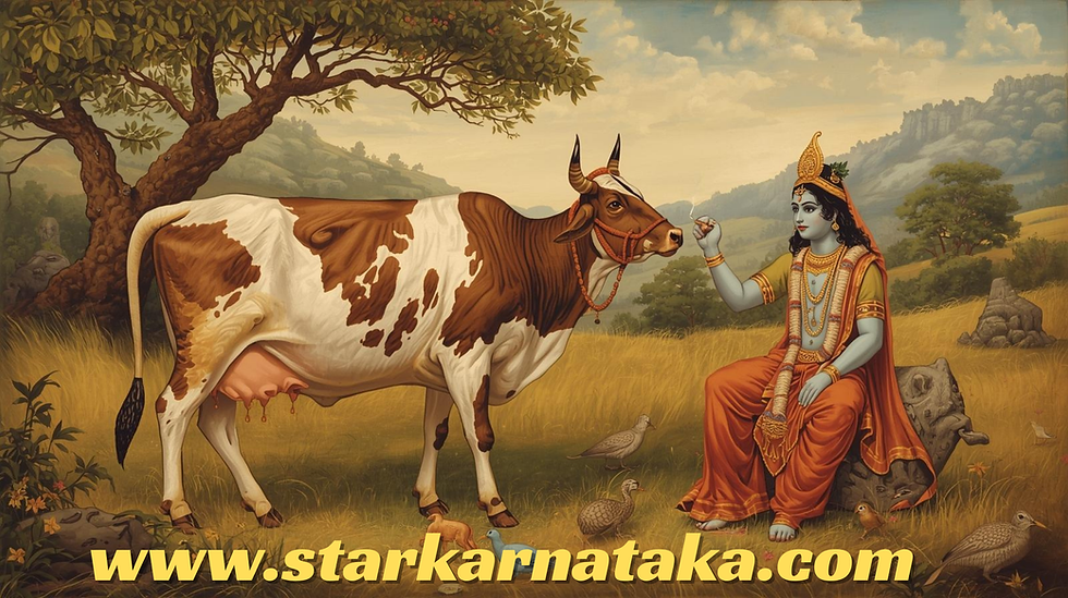 The significance of the gomatha (govu) in kannada ಗೋವಿನ ಮಹತ್ವ