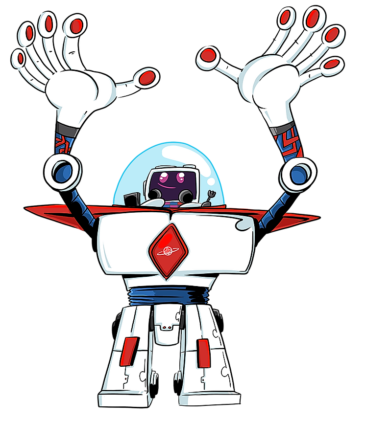 Robot brand hero Planeta Robotów