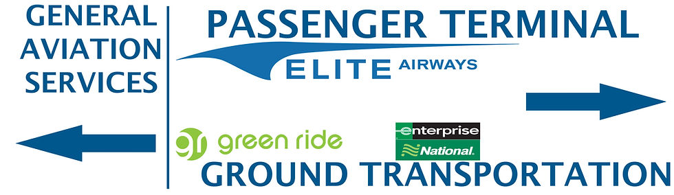 Main Airport sign