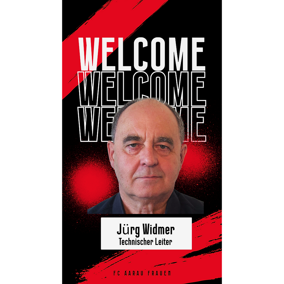 Welcome Jürg "Gügs" Widmer