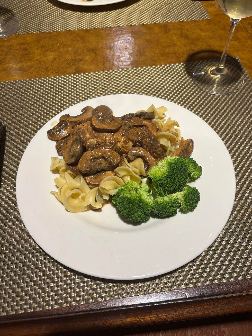 Speedy Chicken Stroganoff