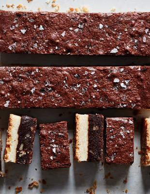 Bittersweet Brownie Shortcake