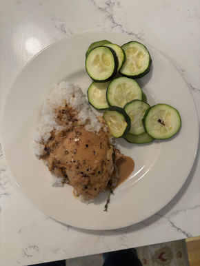 Chicken au Poivre