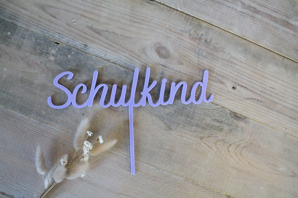Miniaturbild: Caketopper "Schulkind"