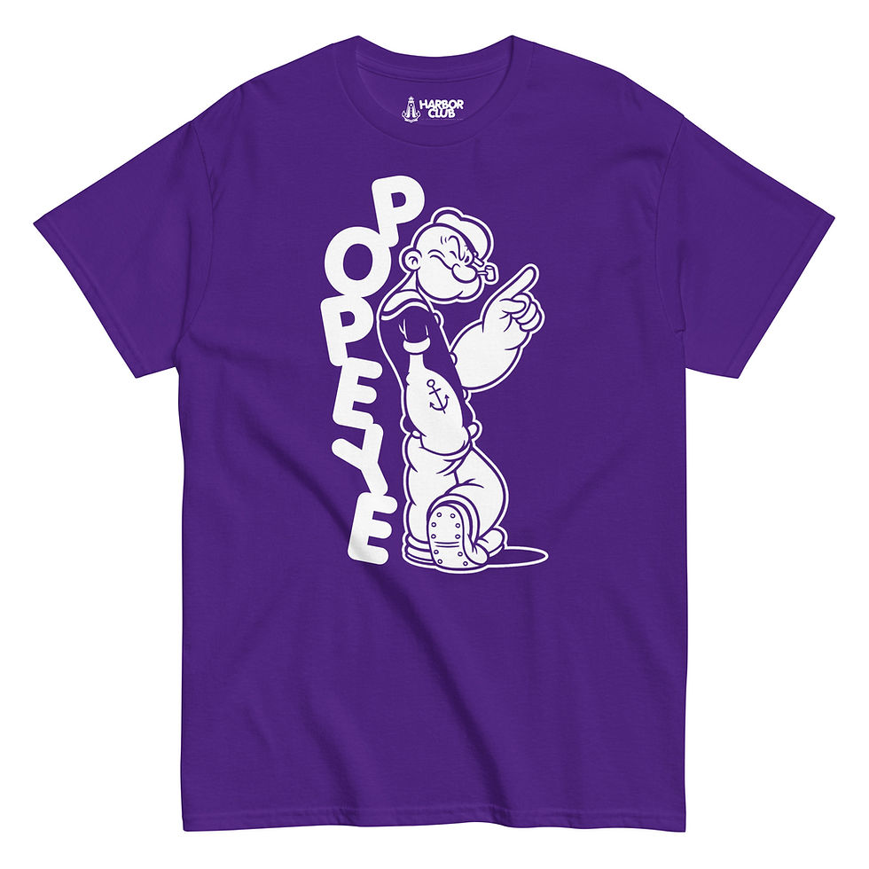 Thumbnail: Harbor Club | Popeye Chillin' Unisex classic tee