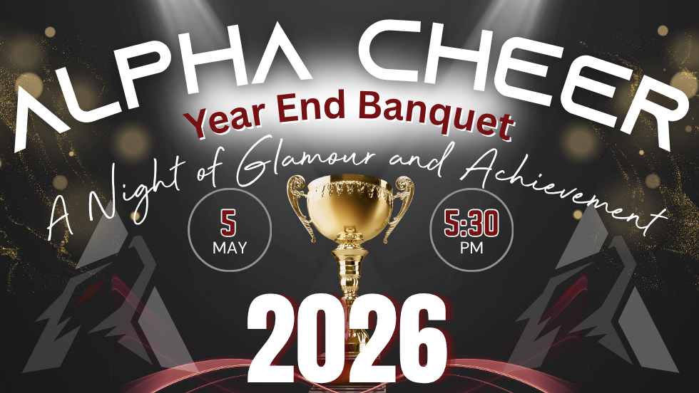 Alpha Cheer Year End Banquet - 2025/26