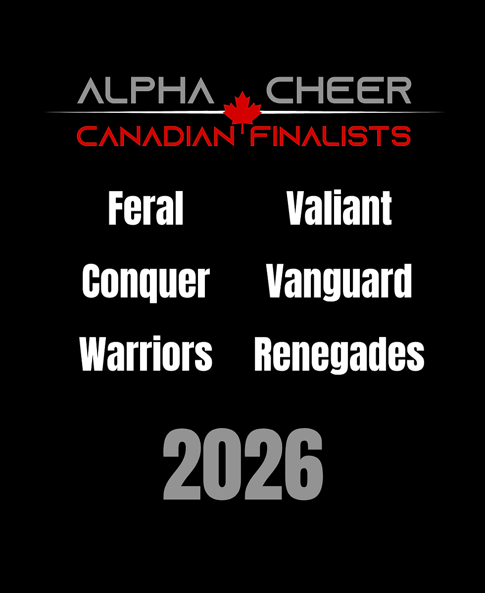 Thumbnail: Canadian Finals - Alpha Cheer Souvenir Shirt 2026