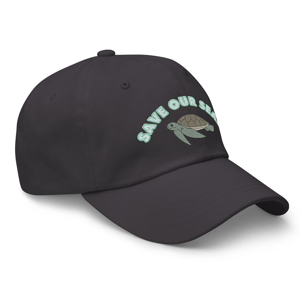 Miniatura: Save Our Seas Sea turtle Dad hat