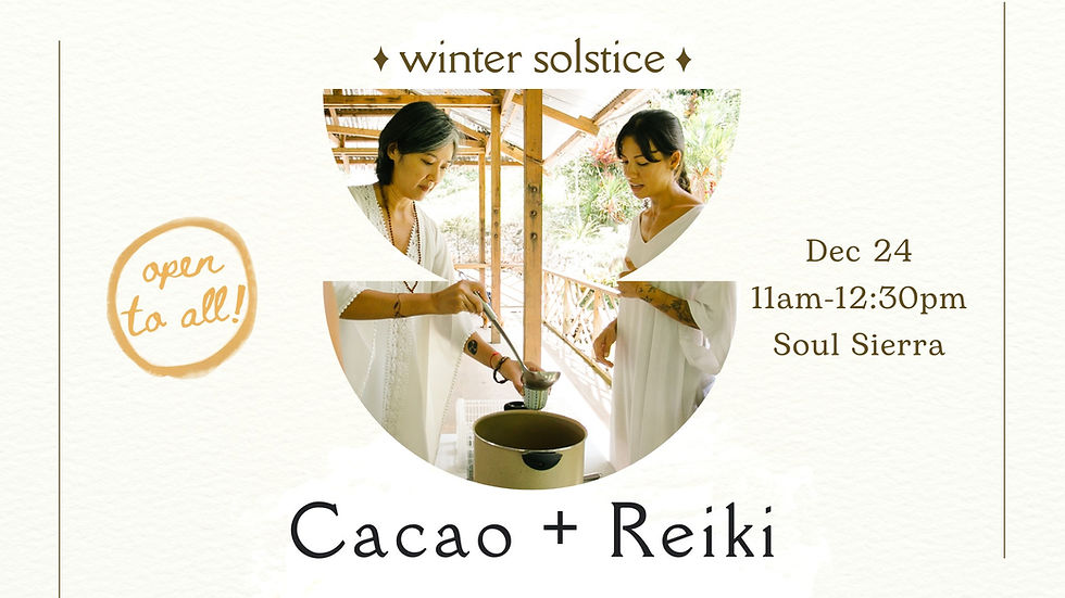 Cacao + Reiki