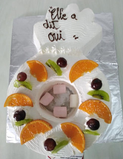 M 40 gateau de fiancialle