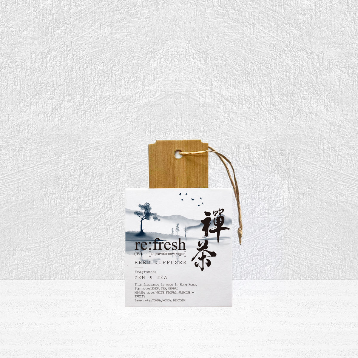 香薰咭-禪茶(6張)