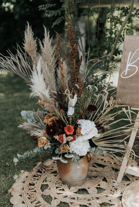décor floral mariage