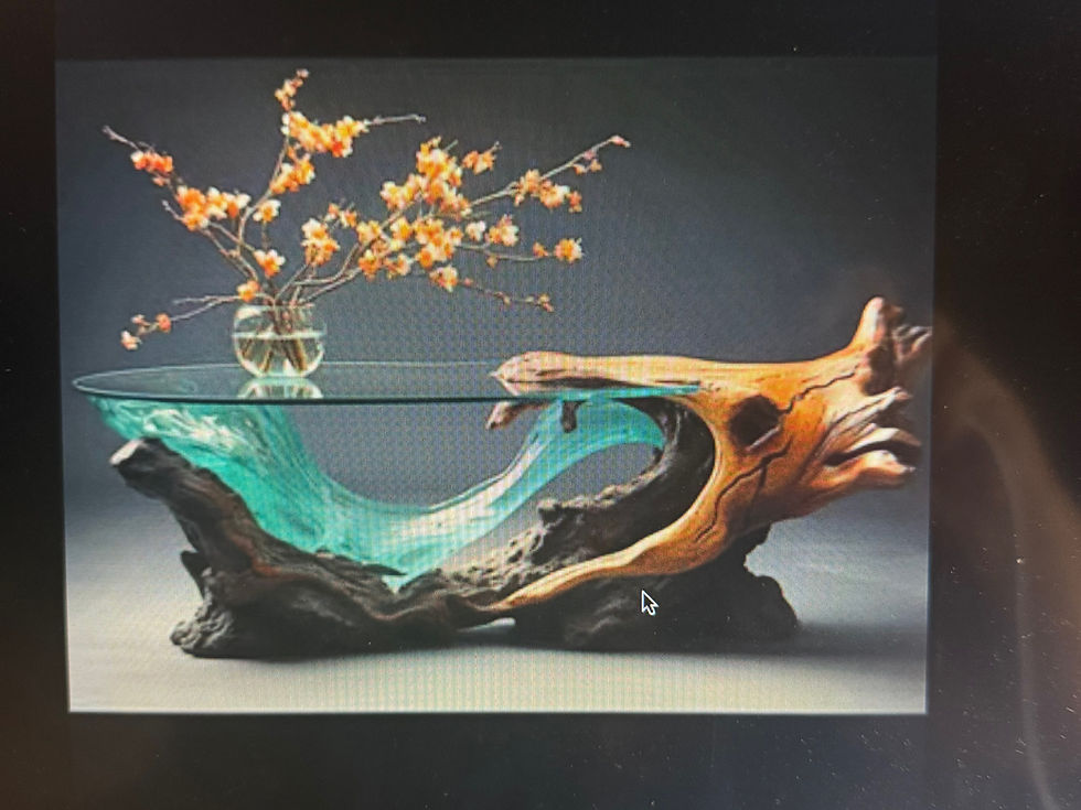 The Memories of a Great Life Event is shown in this Epoxy Sculpture