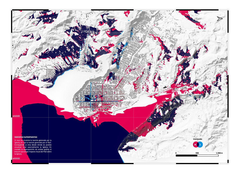 Superposicion isovista territorial