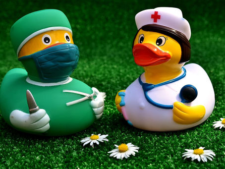 Duck surgeon and Nurse