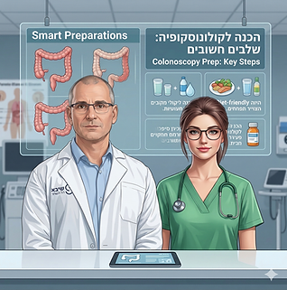 ערכת הסבר מלאה להכנה לבדיקות 