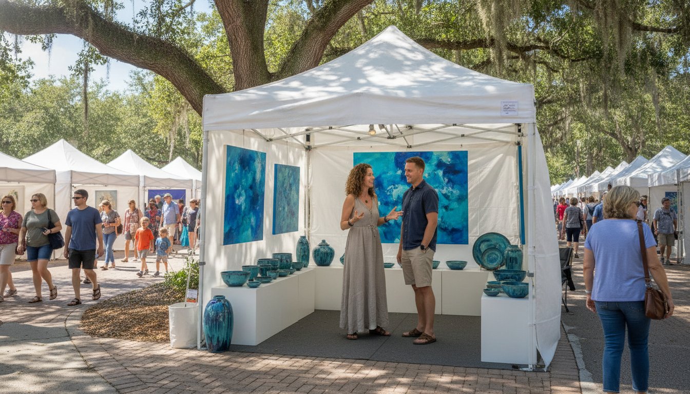 How to Get Into Juried Art Shows in Florida: The 2026 Artist Success Guide!