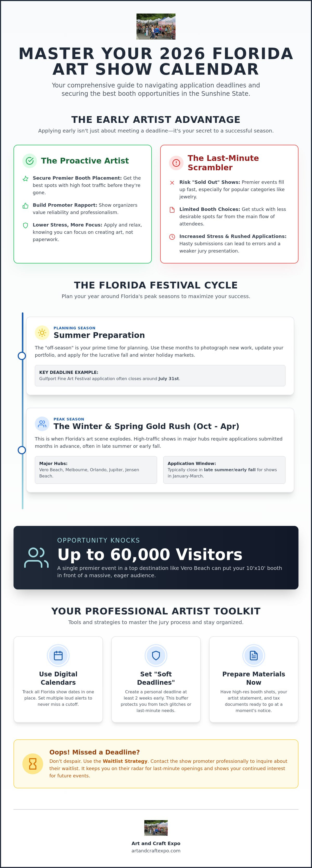 Art show application deadlines