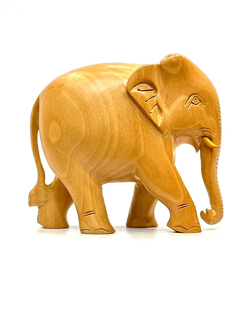 Handcrafted Wooden Elephant