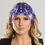 Thumbnail: Purple Tie-Dye Paisley w/Gems Headband