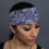 Thumbnail: Gray Paisley Skulls Headband