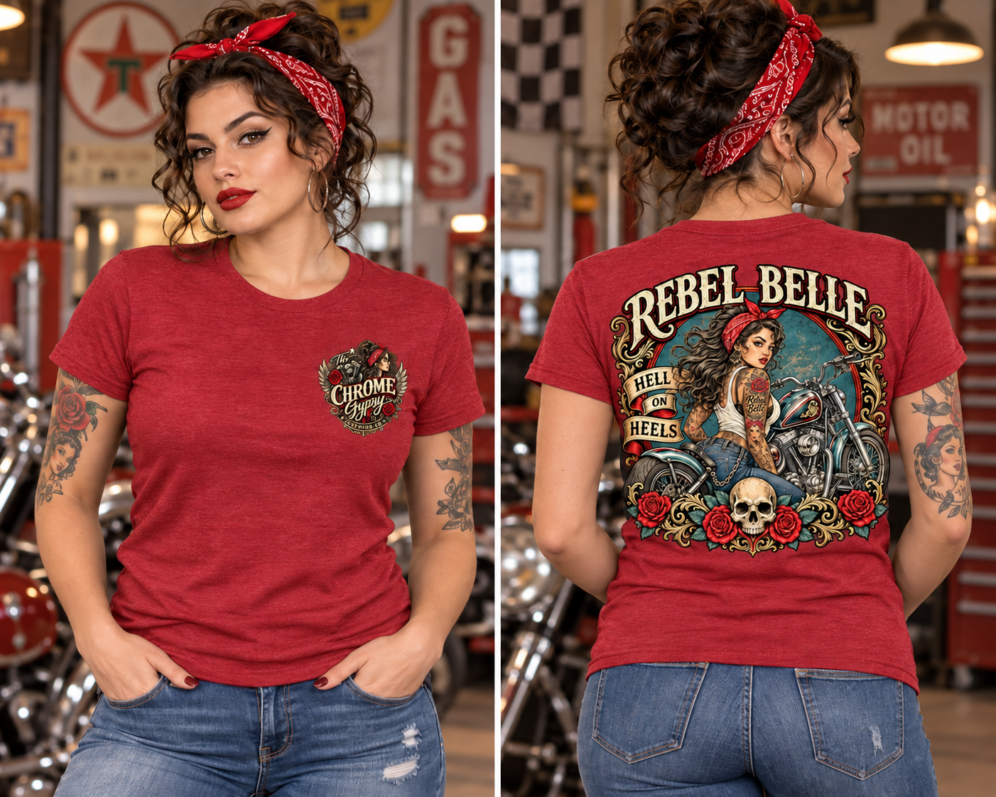 Hell On Heels Unisex Tee