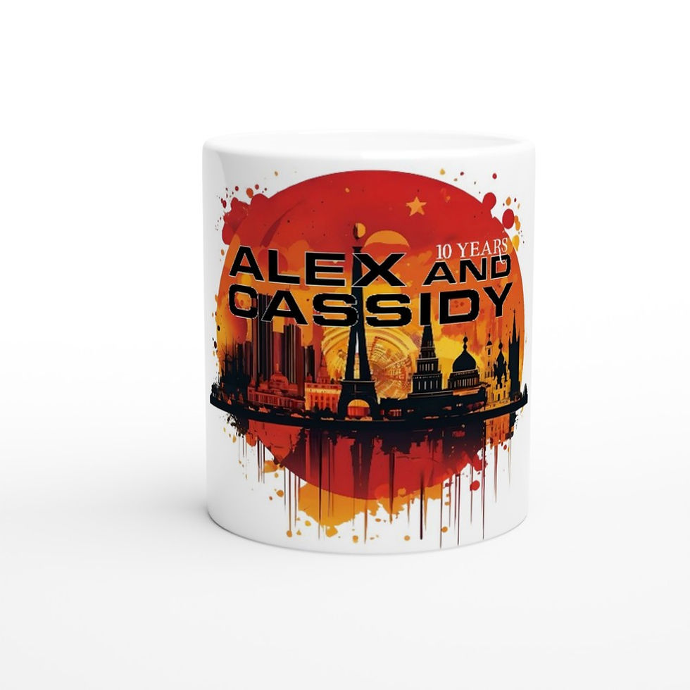 Thumbnail: Alex and Cassidy 10 Years 11oz Ceramic Mug