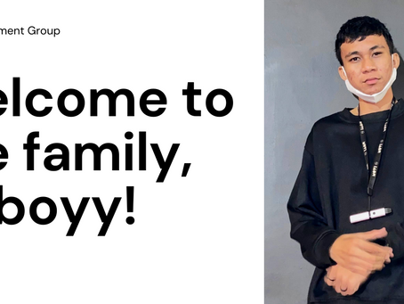 Welcome to the family, Daboyy!