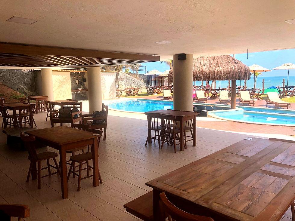 restaurante e lounge a beira mar em ponta negra natal rn