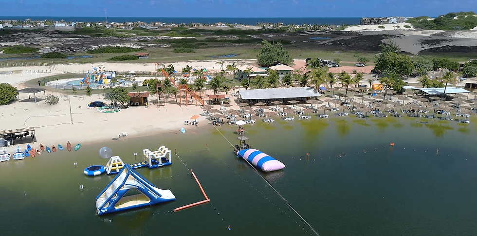Lagoa de Jacumã no Rio Grande do Norte