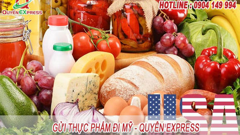 Dịch vụ gửi hàng thực phẩm đi Mỹ giá rẻ - Tiết kiệm chi phí