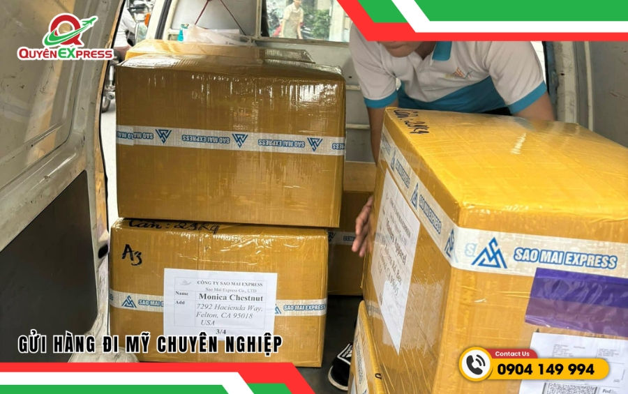 Gửi hàng đông lạnh đi Mỹ tại Quận 4 giá rẻ - uy tín